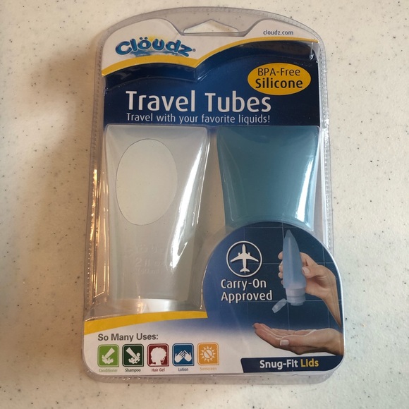 Clouds Travel Tubes BPA-Free Silicone - Picture 2 of 2